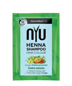 NYU Henna Shampoo Natural Black 2