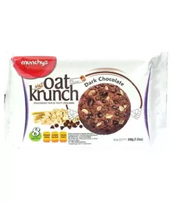 Munchys Oat Krunch Dark Chocolate 208gr