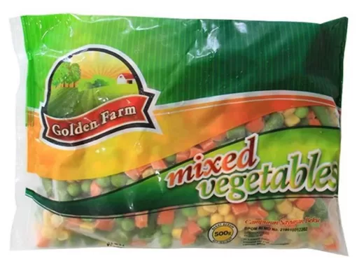 Golden Farm Mixed Vegetables 500gr