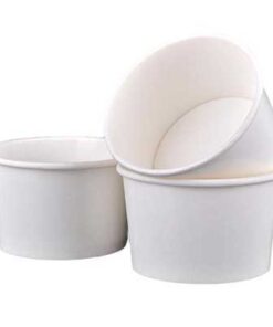 MANGKOK KERTAS 650ml + Tutup 50"S