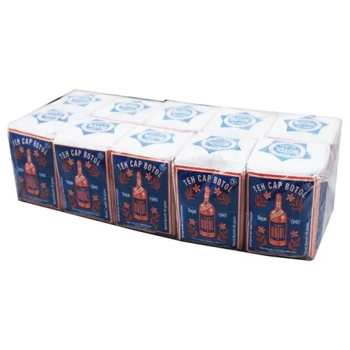 Teh Cap Botol BIRU /10"S