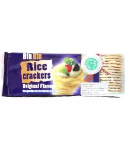 BinBin Rice Crackers Original 100gr