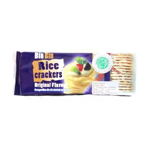 BinBin Rice Crackers Original 100gr