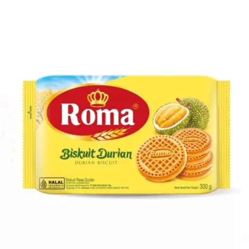 ROMA Biskuit Durian 300 Gram