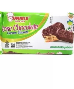 Unibis Rose Chocolate Cream Biscuits 208gr