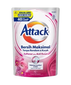 Attack Liquid Softener plus Anti Kusut 1200ml