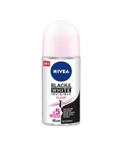 Nivea Roll On Black & White Clear 50ml