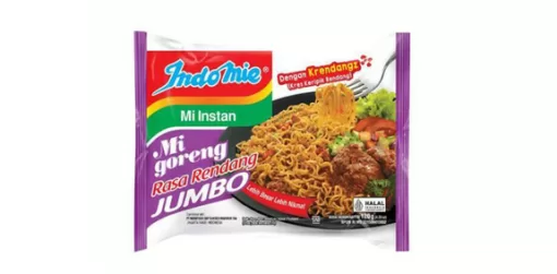 Indomie Goreng Jumbo Rendang 120gr