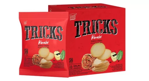 TRICKS KIMCHI Baked Crisps 12gr/10"S