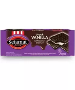 Selamat Biscuits Black Vanilla 102gr