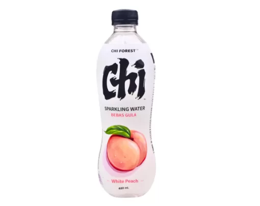 CHI Sparkling Water White Peach 480ml