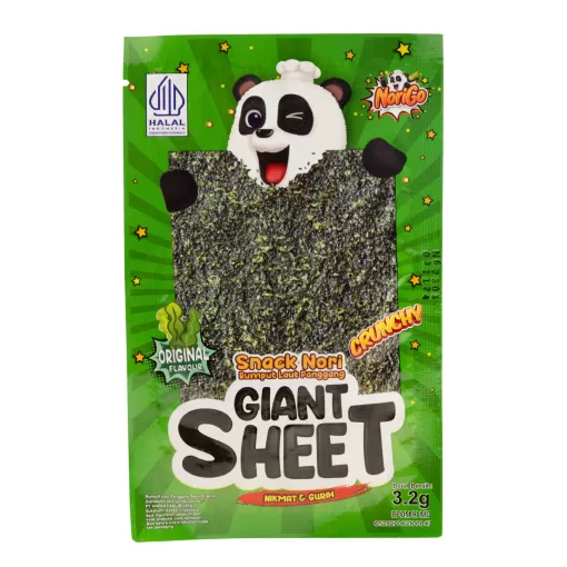 NoriGo Snack Nori Giant Sheet 3.2gr /12"S