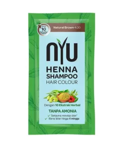 NYU Henna Shampoo Natural Brown No.4