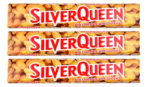 Silver Queen Cashew 55gr 3 PCS DISCOUNT 30%