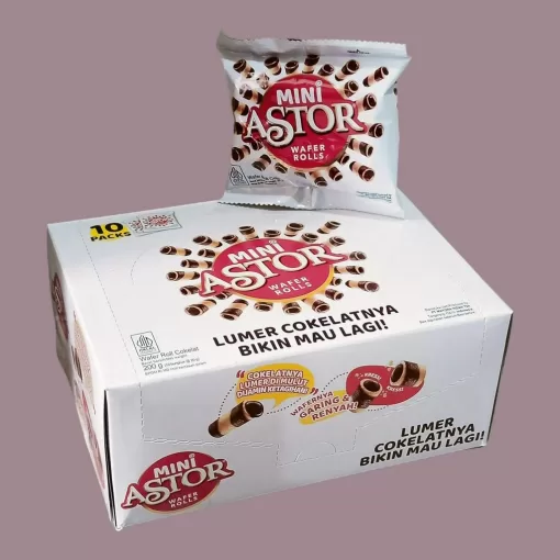 ASTOR mini Wafer Rolls 20gr/10bks