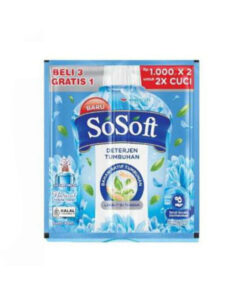 Sosoft Det. Tumbuhan Biru 80ml