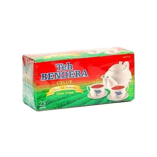 Teh Cap Bendera Celup 25"S