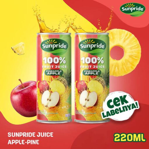 Sunpride Juice Pineapple Apple 220ml