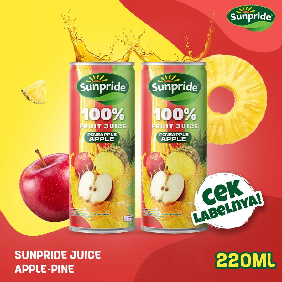 Sunpride Juice Pineapple Apple 220ml