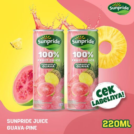 Sunpride Juice Pineapple Guava 220ml