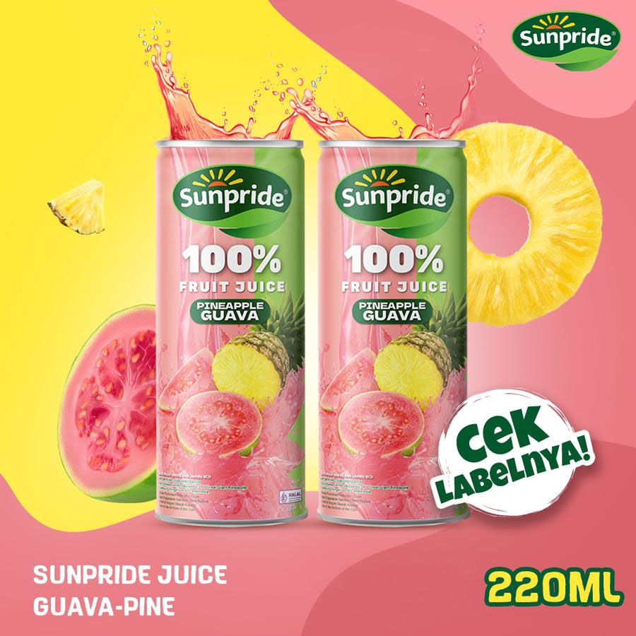 Sunpride Juice Pineapple Guava 220ml