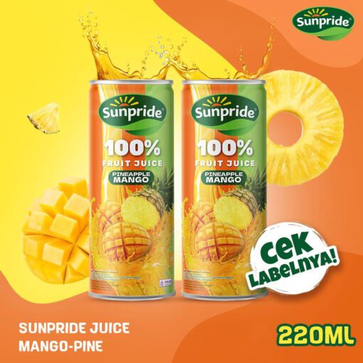 Sunpride Juice Pineapple Mango 220ml