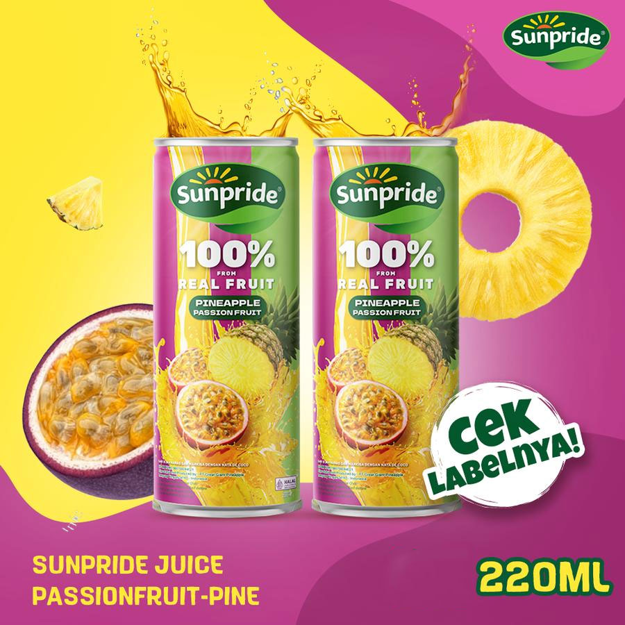 Sunpride Juice Pineapple Passion Fruit 220ml
