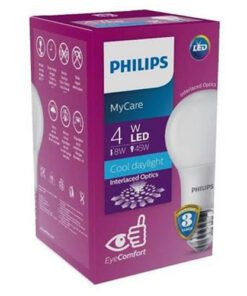 Philips LED E27- Putih  4 W