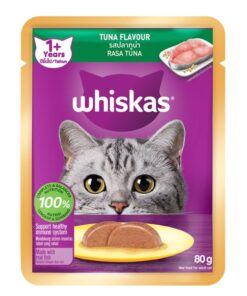 Whiskas Pouch Adult 1 thn - Tuna 80gr