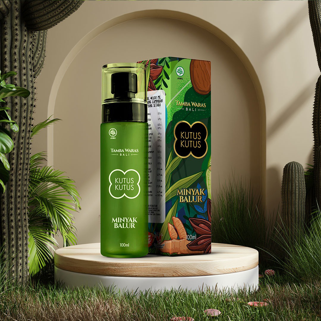 Kutus-Kutus Minyak Rempah Herbal Asli Bali 100ml