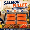 Fresh Salmon Fillet Frozen 200gr