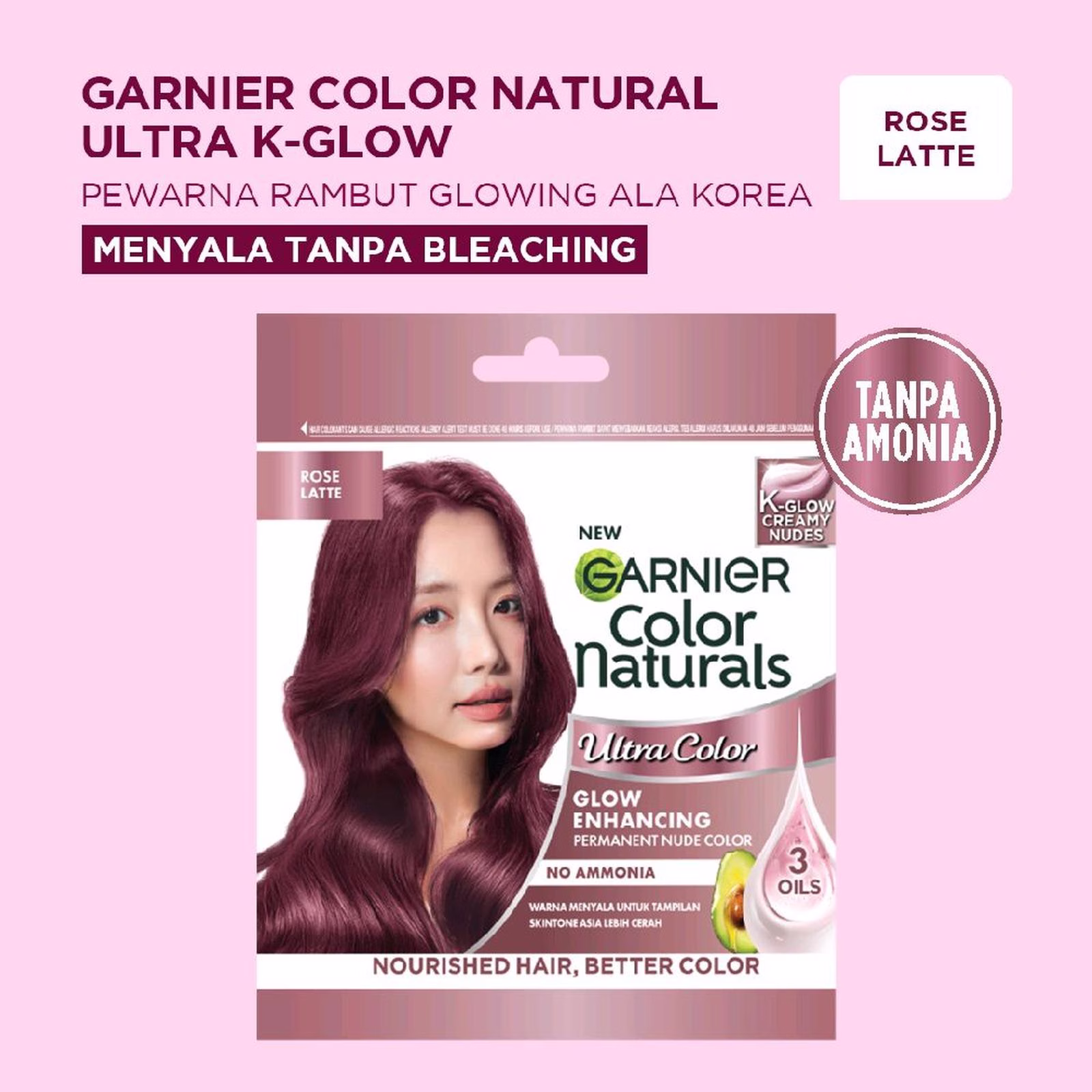 GARNIER Color Rose Latte 30ml+30g