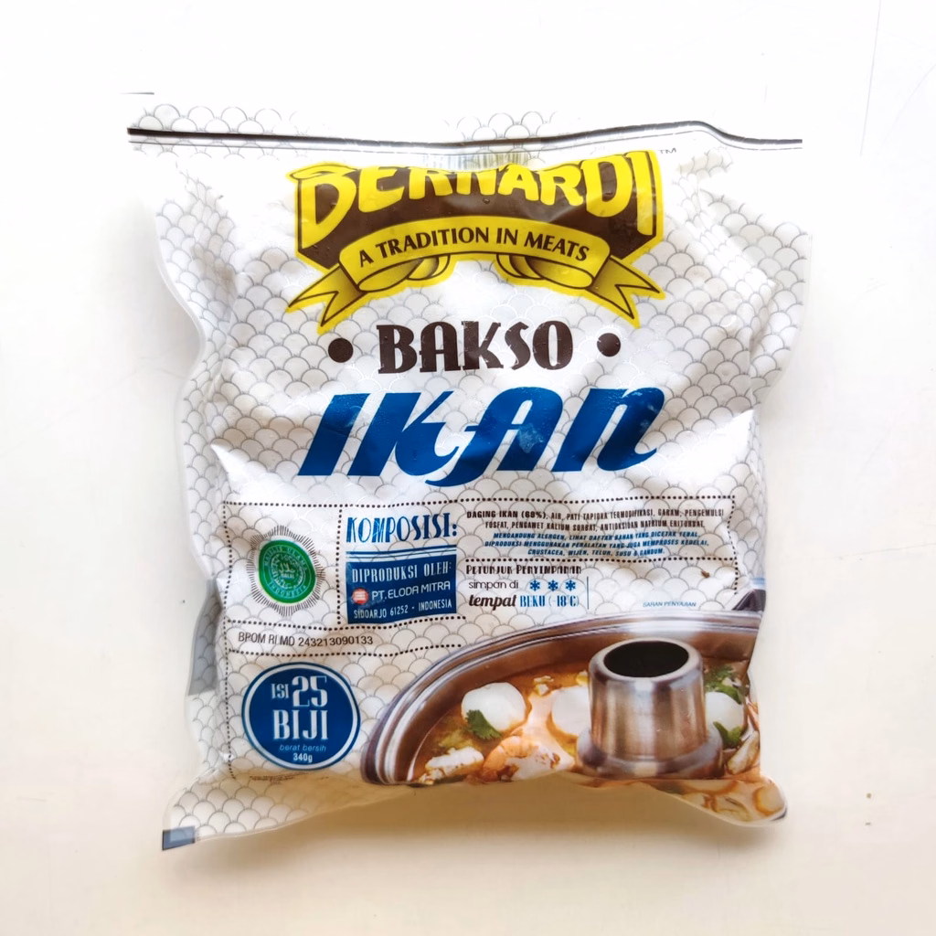 Bernardi Bakso Ikan 50"S 360gr