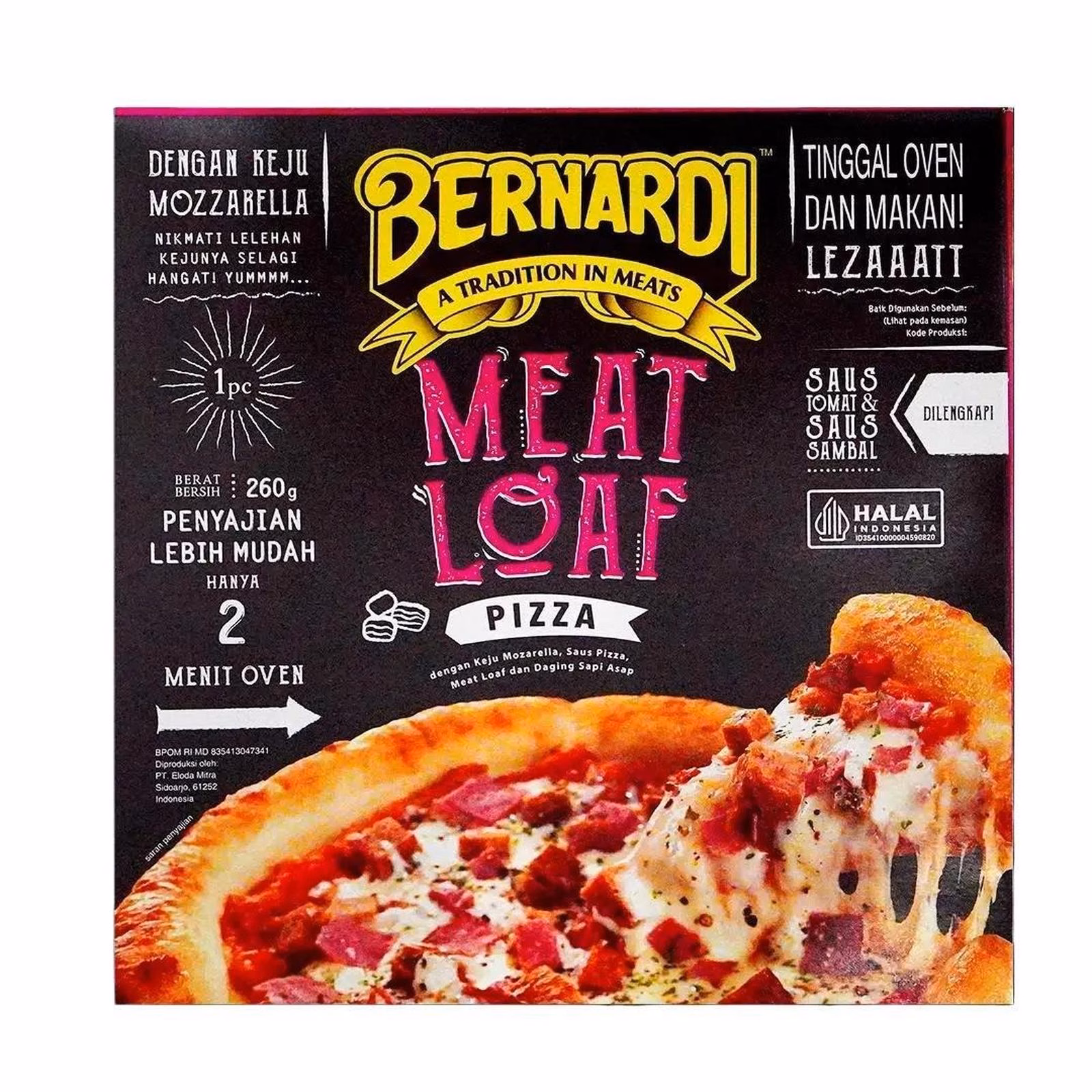 Bernardi Meat Loaf Pizza
