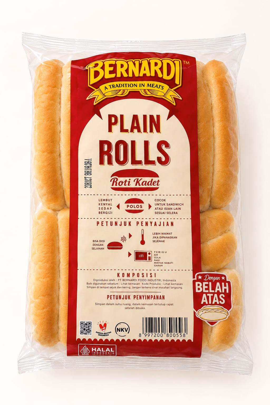 Bernardi P.Rolls Roti Kadet Isi 6