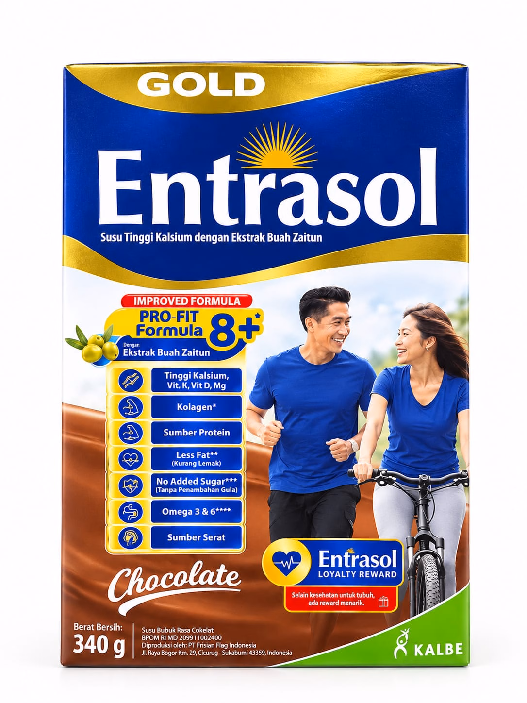 Entrasol Gold Chocolate 340gr
